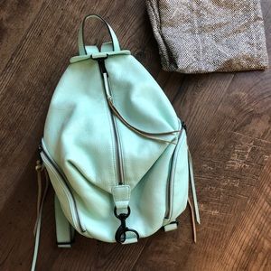 Rebecca Minkoff baby blue back pack